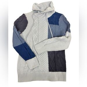 L.L. Bean Women's Signature Funnelneck Fisherman Knit Sweater Small